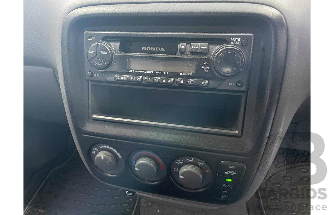 9/2001 Honda CRV (4x4)  4d Wagon Green 2.0L