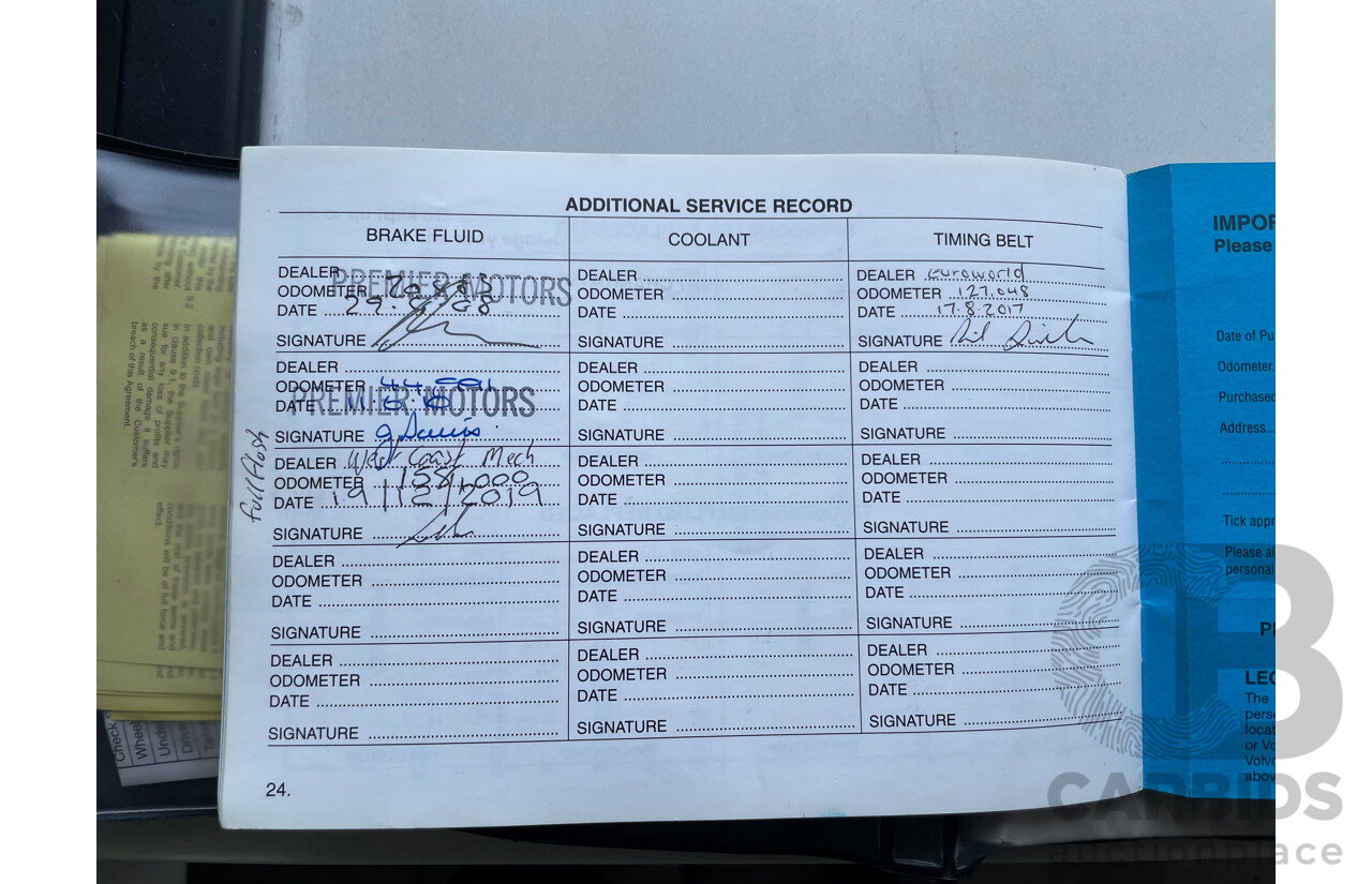 1/2006 Volvo V50 2.4 MS 4d Wagon Grey 2.4L