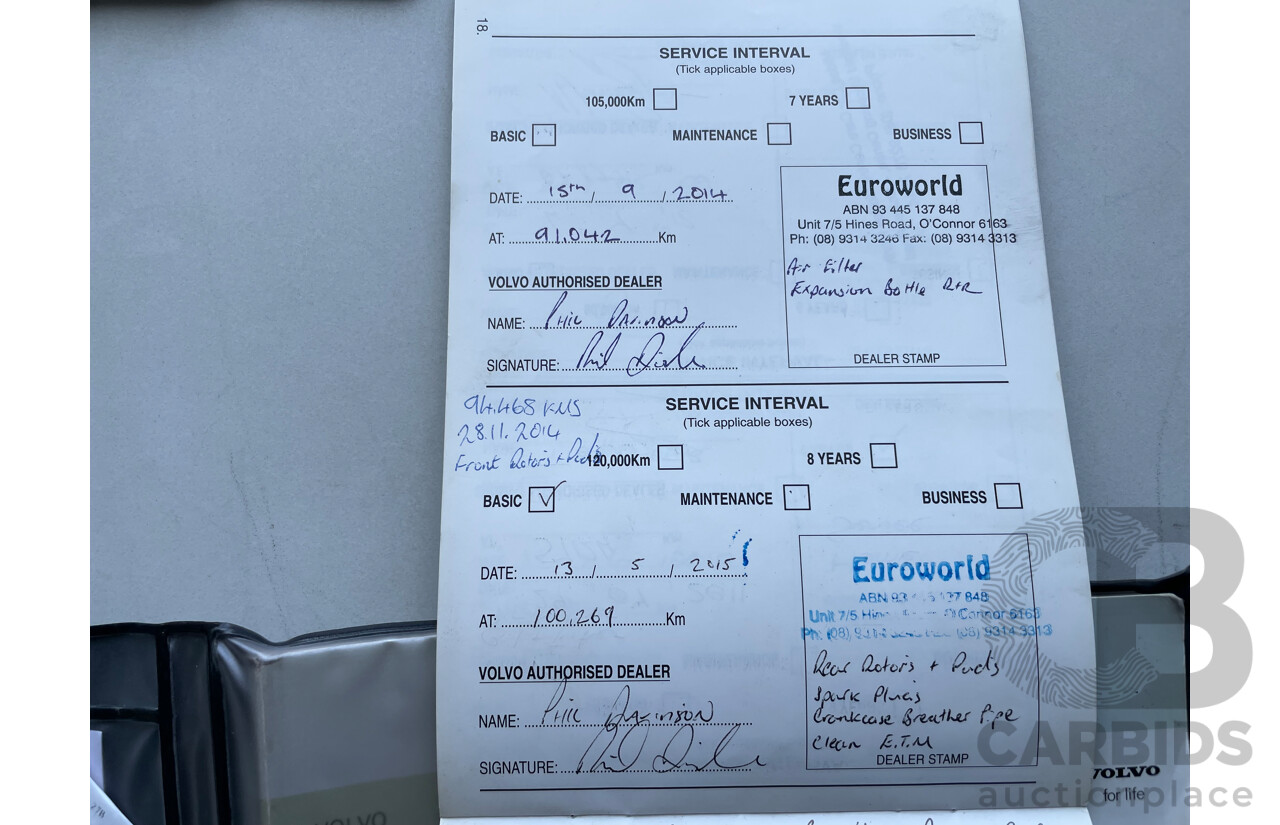 1/2006 Volvo V50 2.4 MS 4d Wagon Grey 2.4L