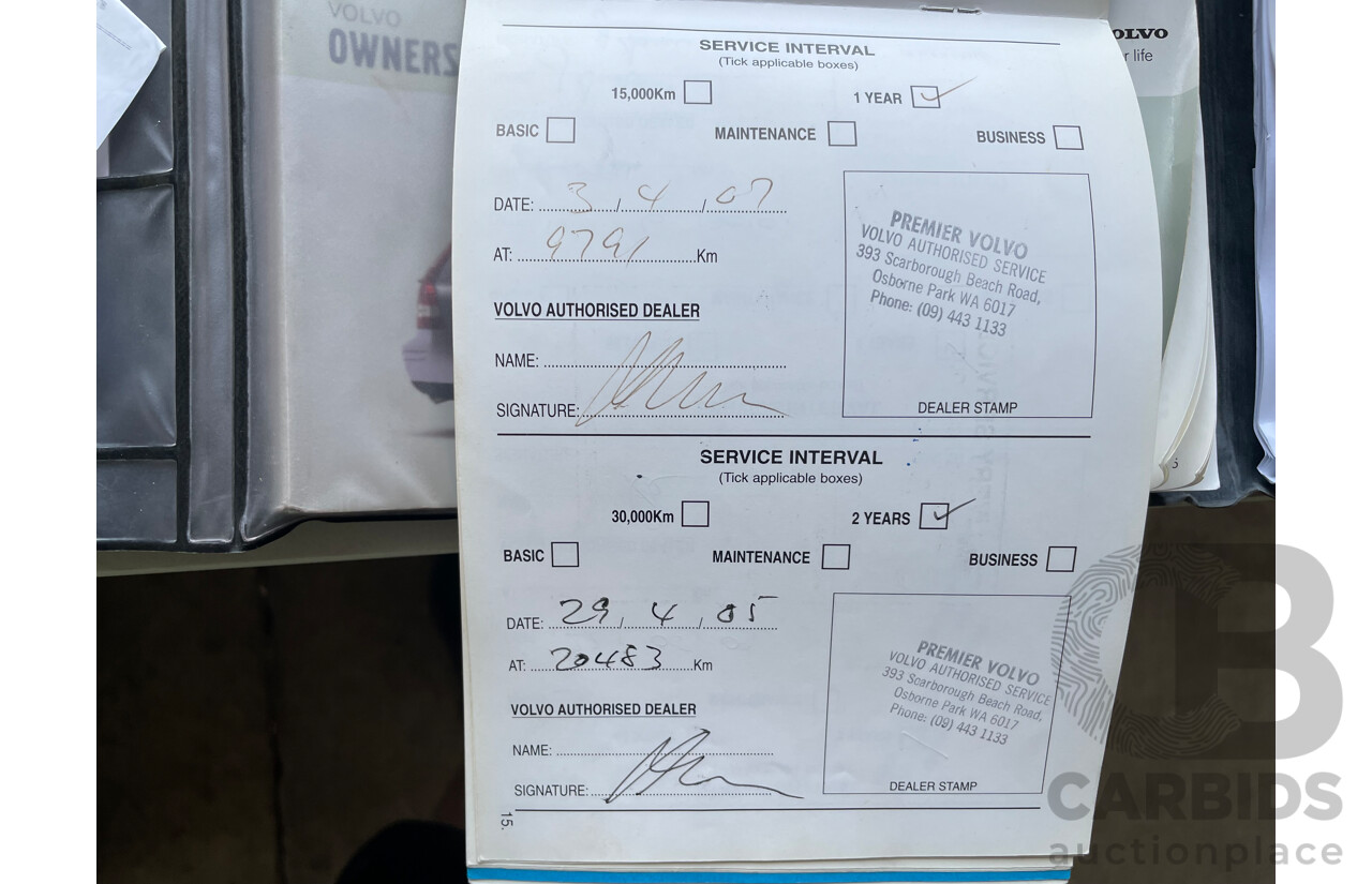 1/2006 Volvo V50 2.4 MS 4d Wagon Grey 2.4L