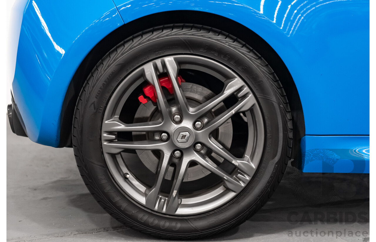 3/2013 Renault Sport Clio III Phase 2 200 CUP 2d Hatch Racing Blue 2.0L
