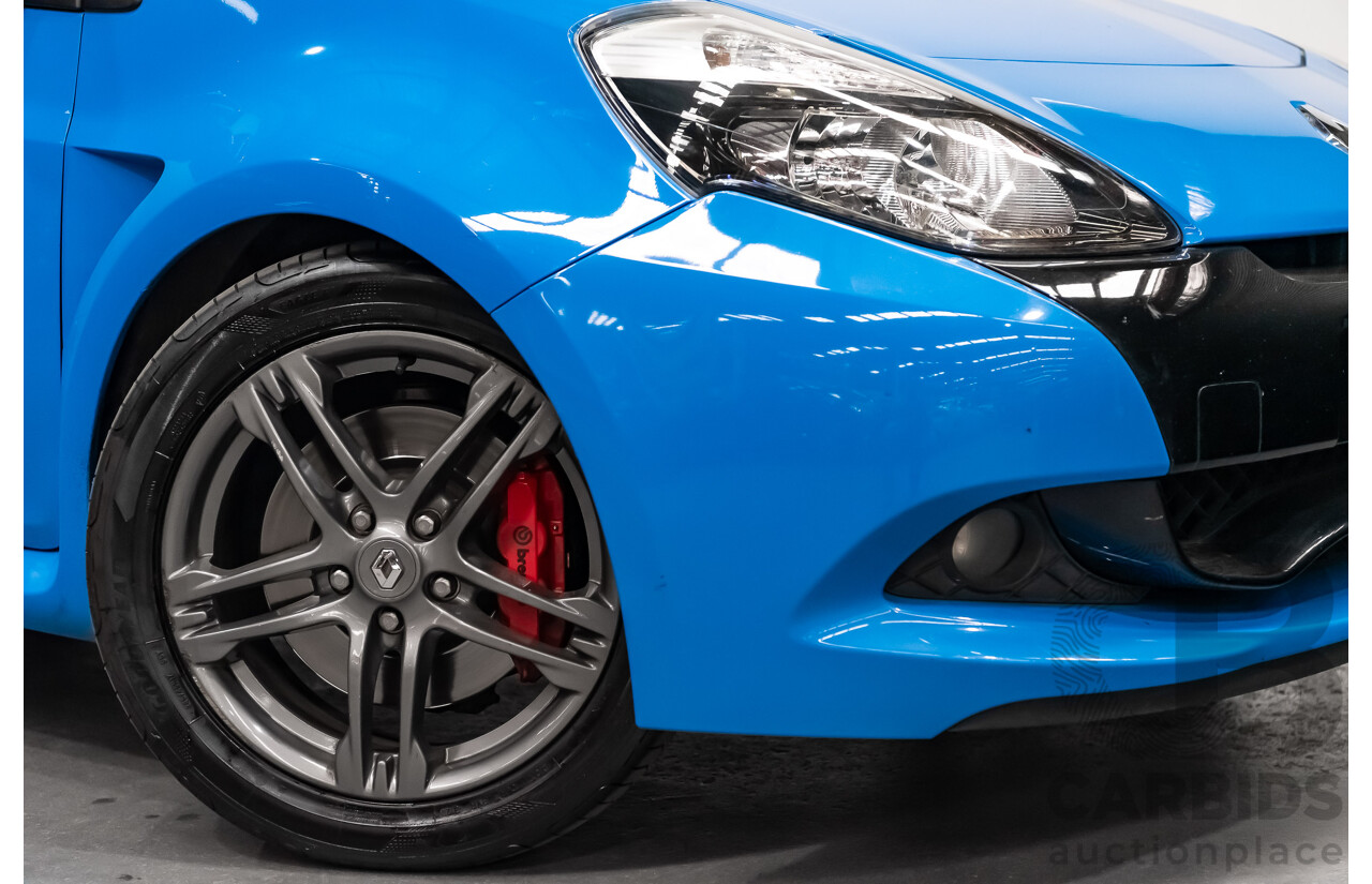 3/2013 Renault Sport Clio III Phase 2 200 CUP 2d Hatch Racing Blue 2.0L