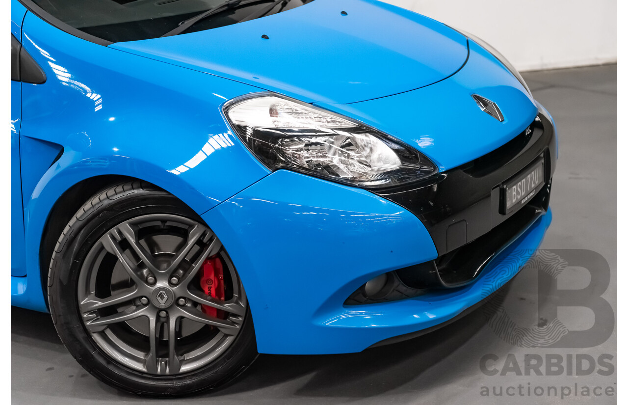 3/2013 Renault Sport Clio III Phase 2 200 CUP 2d Hatch Racing Blue 2.0L