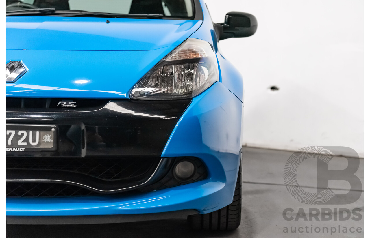 3/2013 Renault Sport Clio III Phase 2 200 CUP 2d Hatch Racing Blue 2.0L