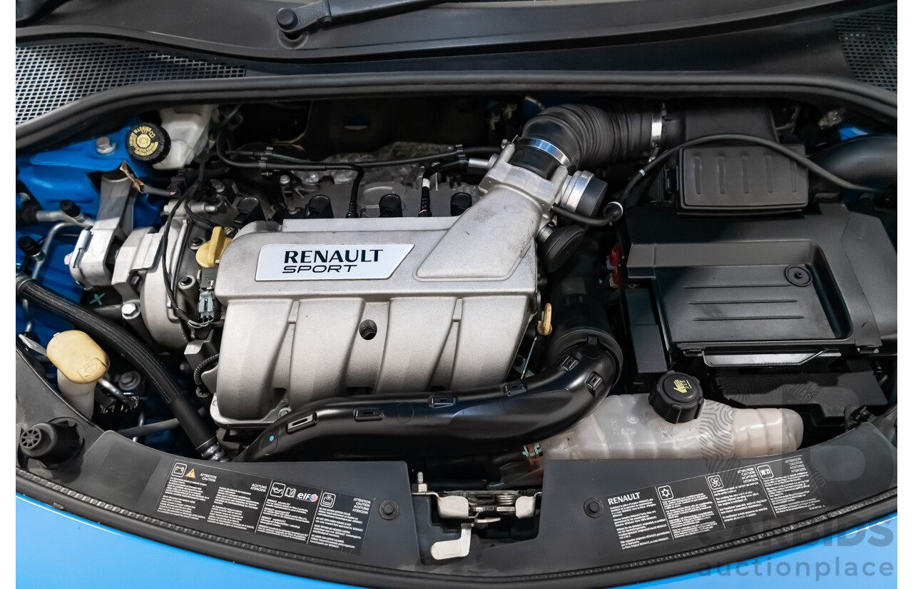 3/2013 Renault Sport Clio III Phase 2 200 CUP 2d Hatch Racing Blue 2.0L