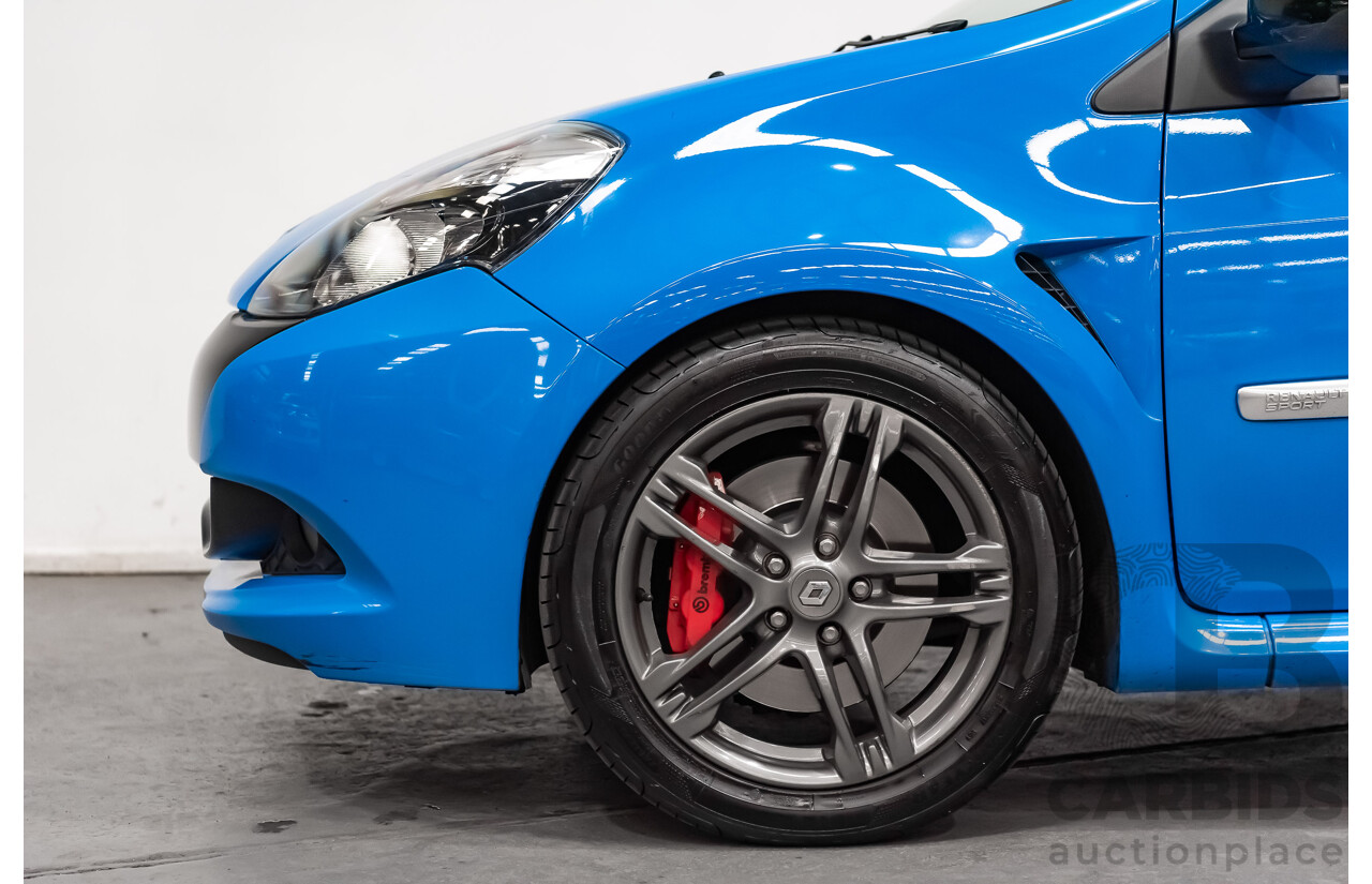 3/2013 Renault Sport Clio III Phase 2 200 CUP 2d Hatch Racing Blue 2.0L