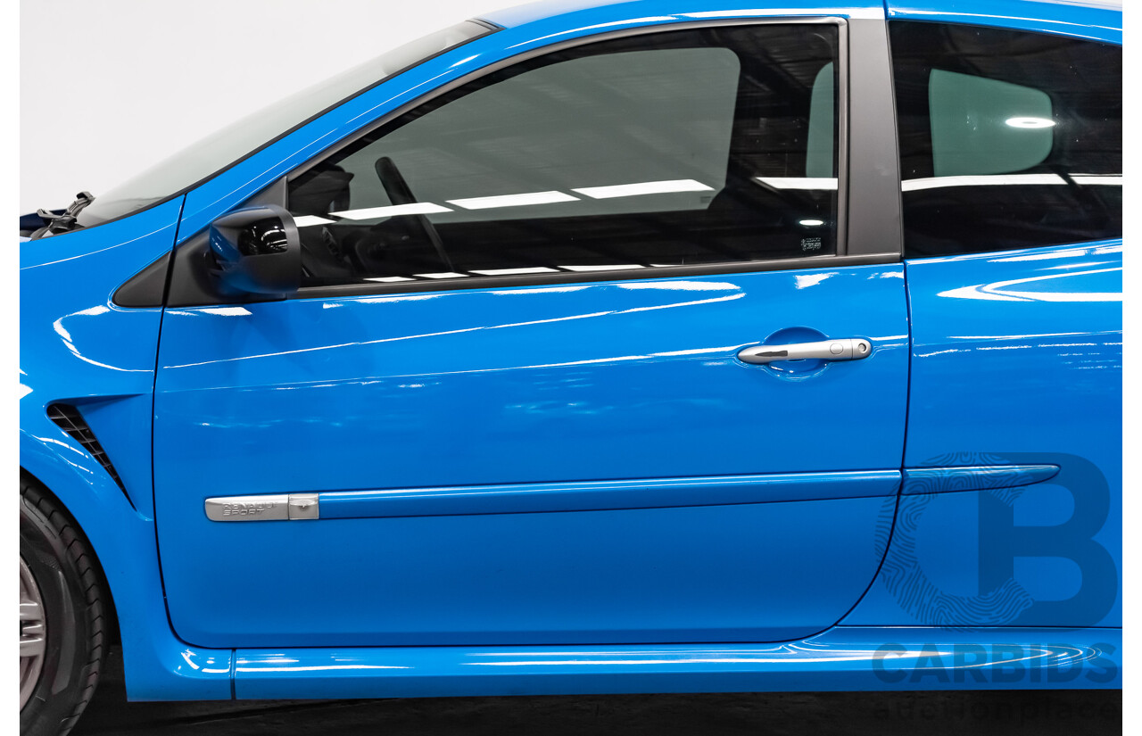 3/2013 Renault Sport Clio III Phase 2 200 CUP 2d Hatch Racing Blue 2.0L