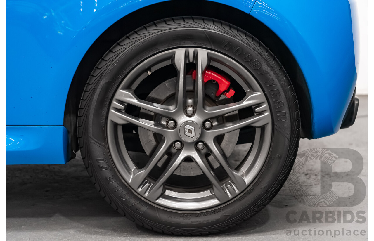 3/2013 Renault Sport Clio III Phase 2 200 CUP 2d Hatch Racing Blue 2.0L