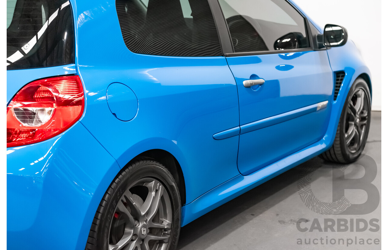3/2013 Renault Sport Clio III Phase 2 200 CUP 2d Hatch Racing Blue 2.0L