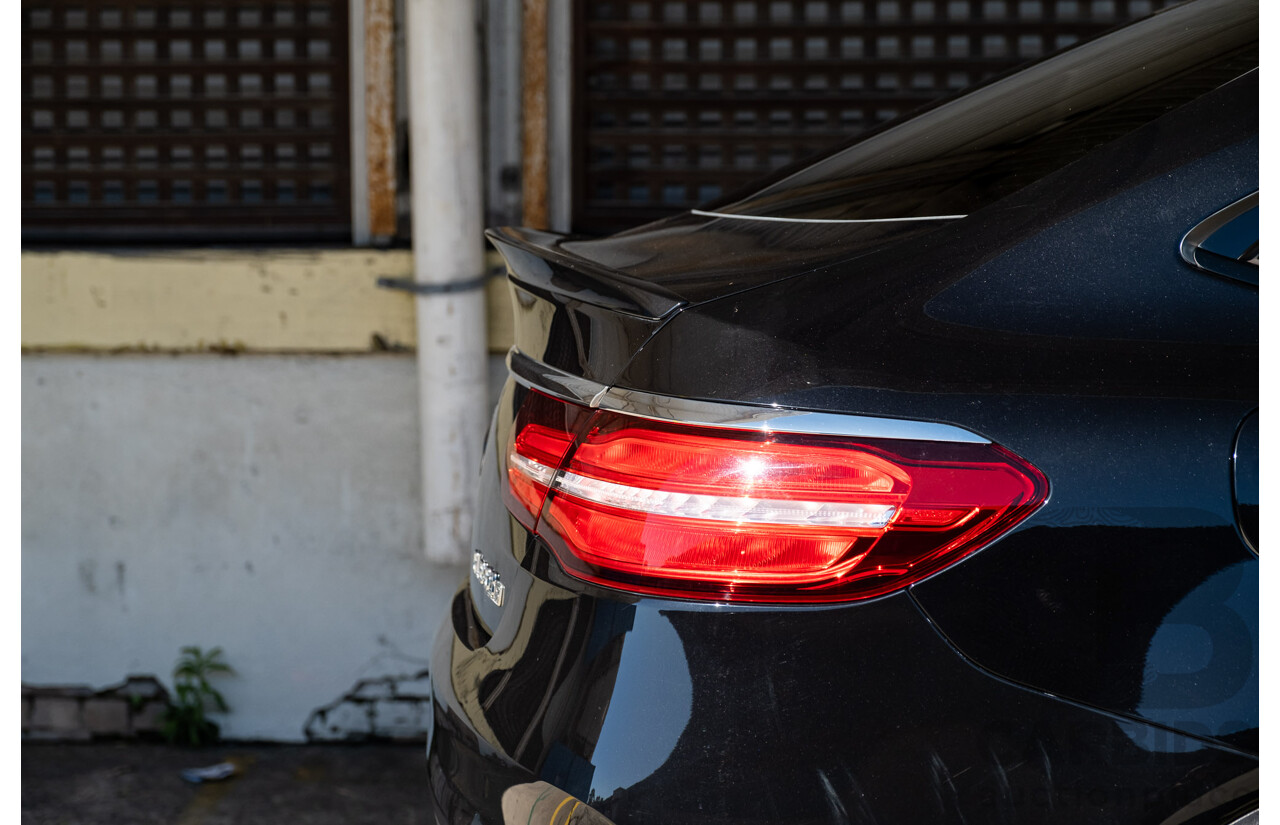 7/2016 Mercedes Benz GLE 63 S AMG C292 4Matic (AWD) 4d Coupe Obsidian Black Metallic Twin Turbo V8 5.5L