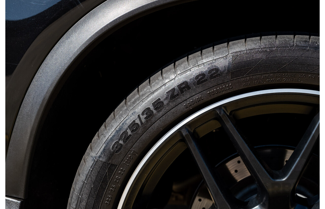 7/2016 Mercedes Benz GLE 63 S AMG C292 4Matic (AWD) 4d Coupe Obsidian Black Metallic Twin Turbo V8 5.5L