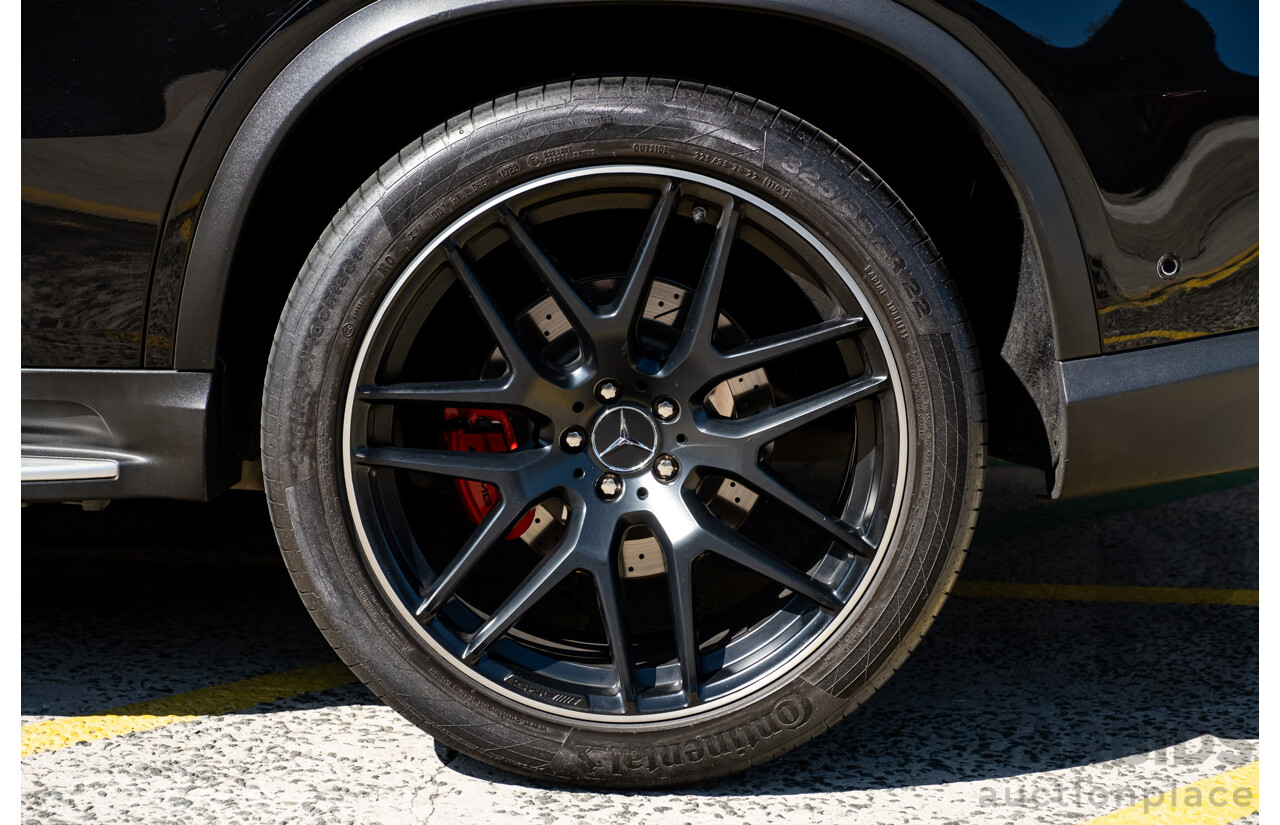 7/2016 Mercedes Benz GLE 63 S AMG C292 4Matic (AWD) 4d Coupe Obsidian Black Metallic Twin Turbo V8 5.5L