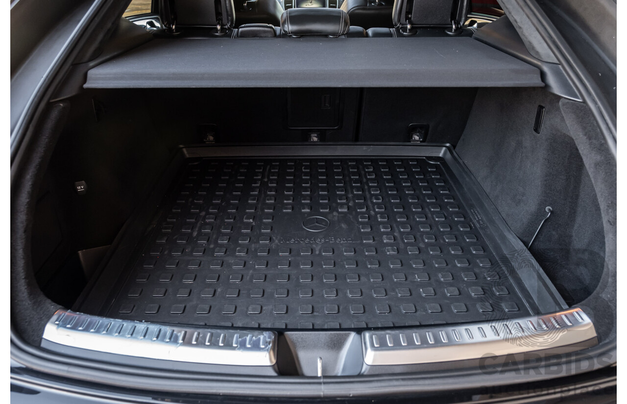 7/2016 Mercedes Benz GLE 63 S AMG C292 4Matic (AWD) 4d Coupe Obsidian Black Metallic Twin Turbo V8 5.5L