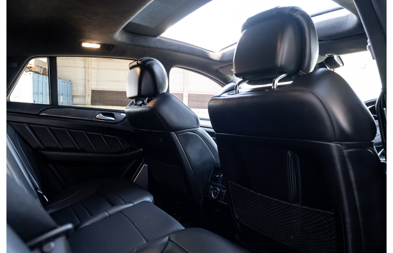 7/2016 Mercedes Benz GLE 63 S AMG C292 4Matic (AWD) 4d Coupe Obsidian Black Metallic Twin Turbo V8 5.5L