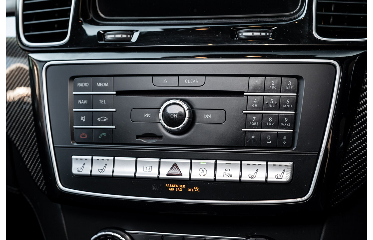 7/2016 Mercedes Benz GLE 63 S AMG C292 4Matic (AWD) 4d Coupe Obsidian Black Metallic Twin Turbo V8 5.5L