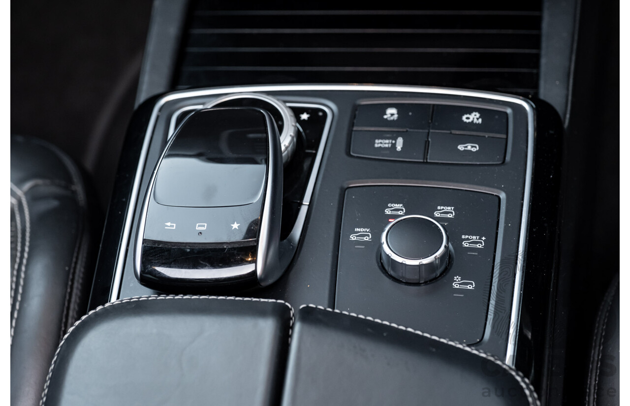 7/2016 Mercedes Benz GLE 63 S AMG C292 4Matic (AWD) 4d Coupe Obsidian Black Metallic Twin Turbo V8 5.5L