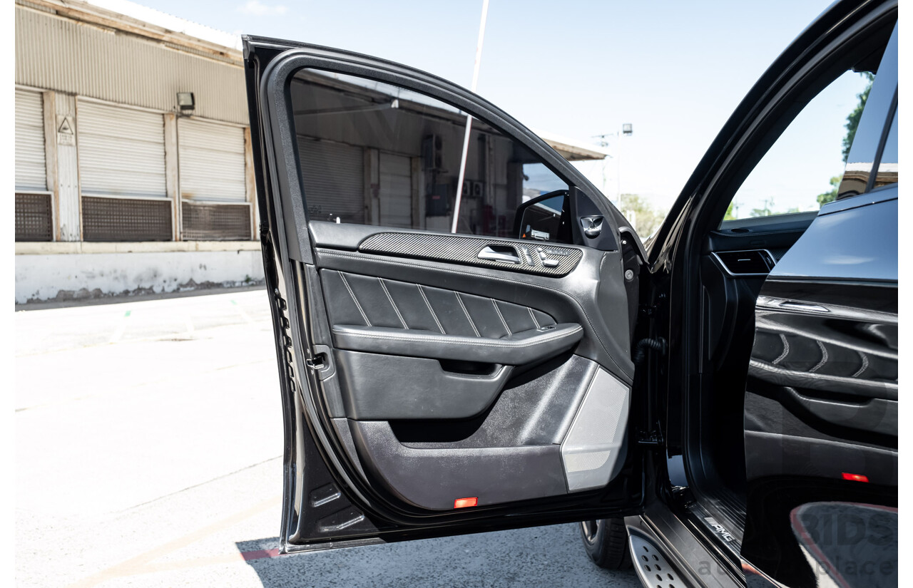 7/2016 Mercedes Benz GLE 63 S AMG C292 4Matic (AWD) 4d Coupe Obsidian Black Metallic Twin Turbo V8 5.5L