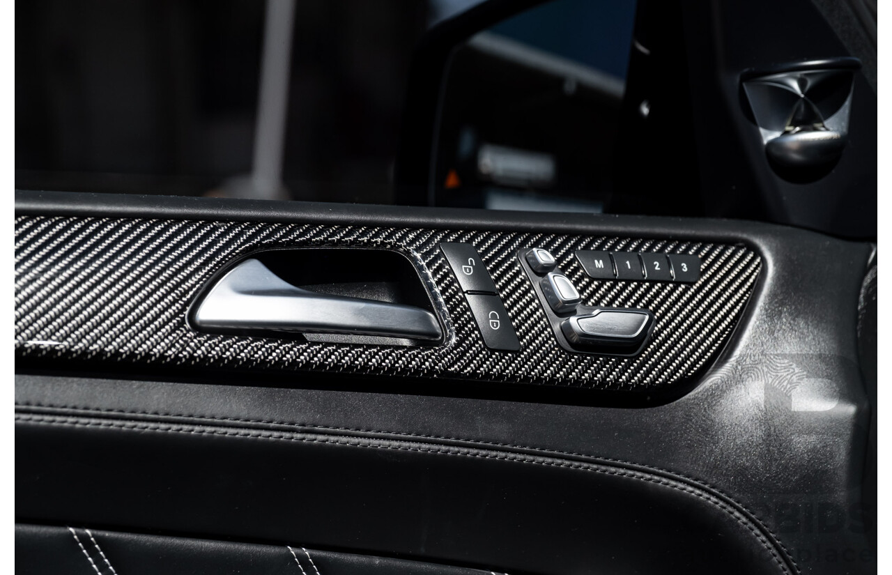 7/2016 Mercedes Benz GLE 63 S AMG C292 4Matic (AWD) 4d Coupe Obsidian Black Metallic Twin Turbo V8 5.5L