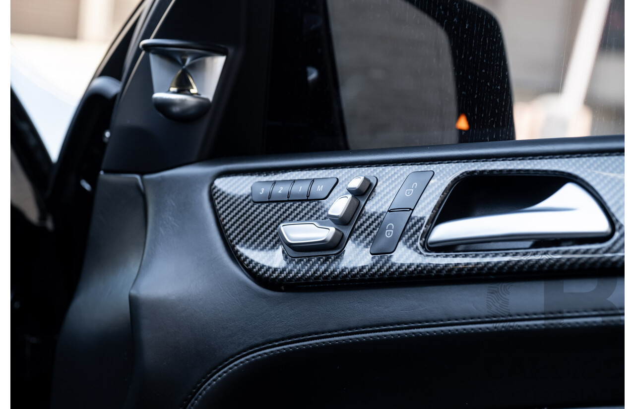 7/2016 Mercedes Benz GLE 63 S AMG C292 4Matic (AWD) 4d Coupe Obsidian Black Metallic Twin Turbo V8 5.5L