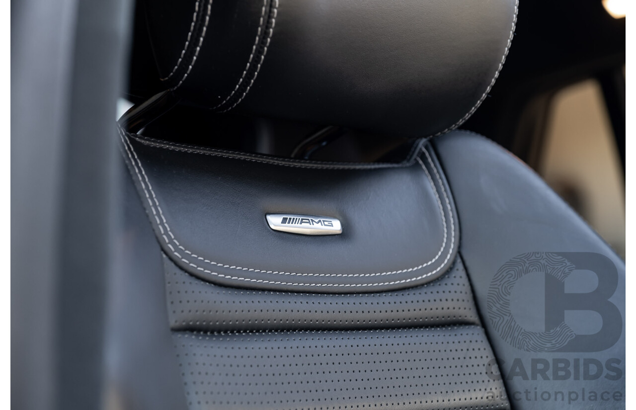 7/2016 Mercedes Benz GLE 63 S AMG C292 4Matic (AWD) 4d Coupe Obsidian Black Metallic Twin Turbo V8 5.5L