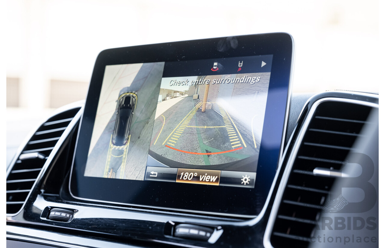 7/2016 Mercedes Benz GLE 63 S AMG C292 4Matic (AWD) 4d Coupe Obsidian Black Metallic Twin Turbo V8 5.5L