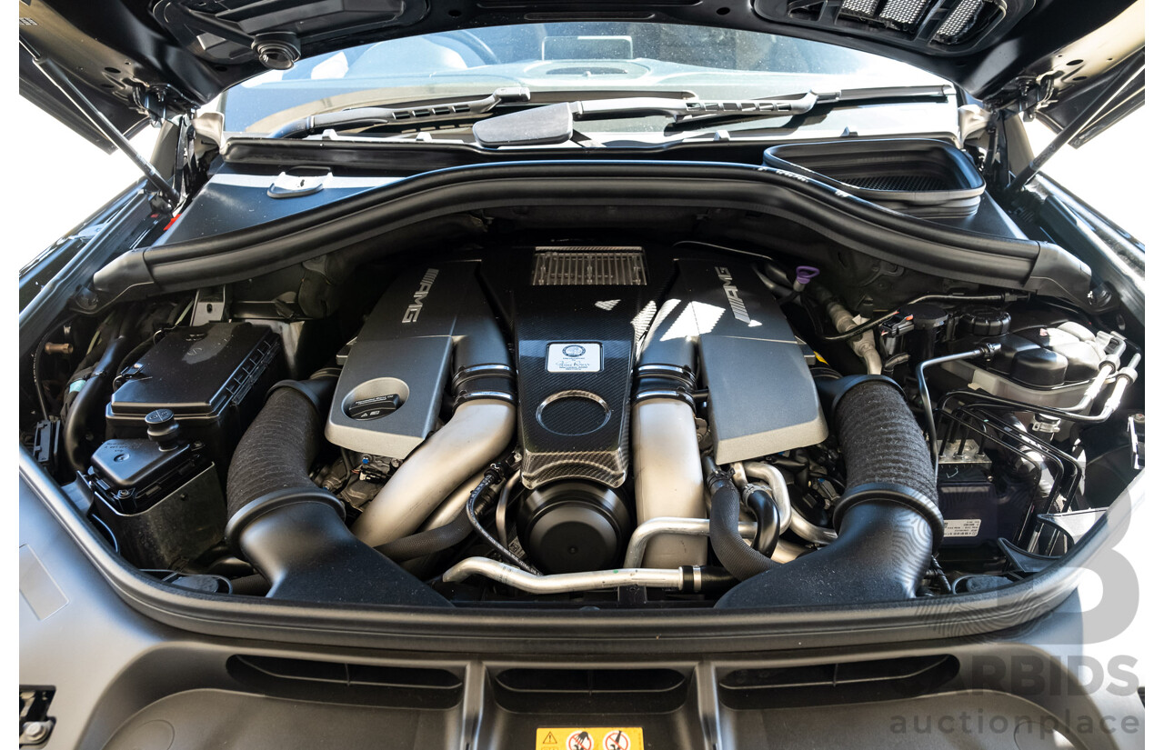 7/2016 Mercedes Benz GLE 63 S AMG C292 4Matic (AWD) 4d Coupe Obsidian Black Metallic Twin Turbo V8 5.5L