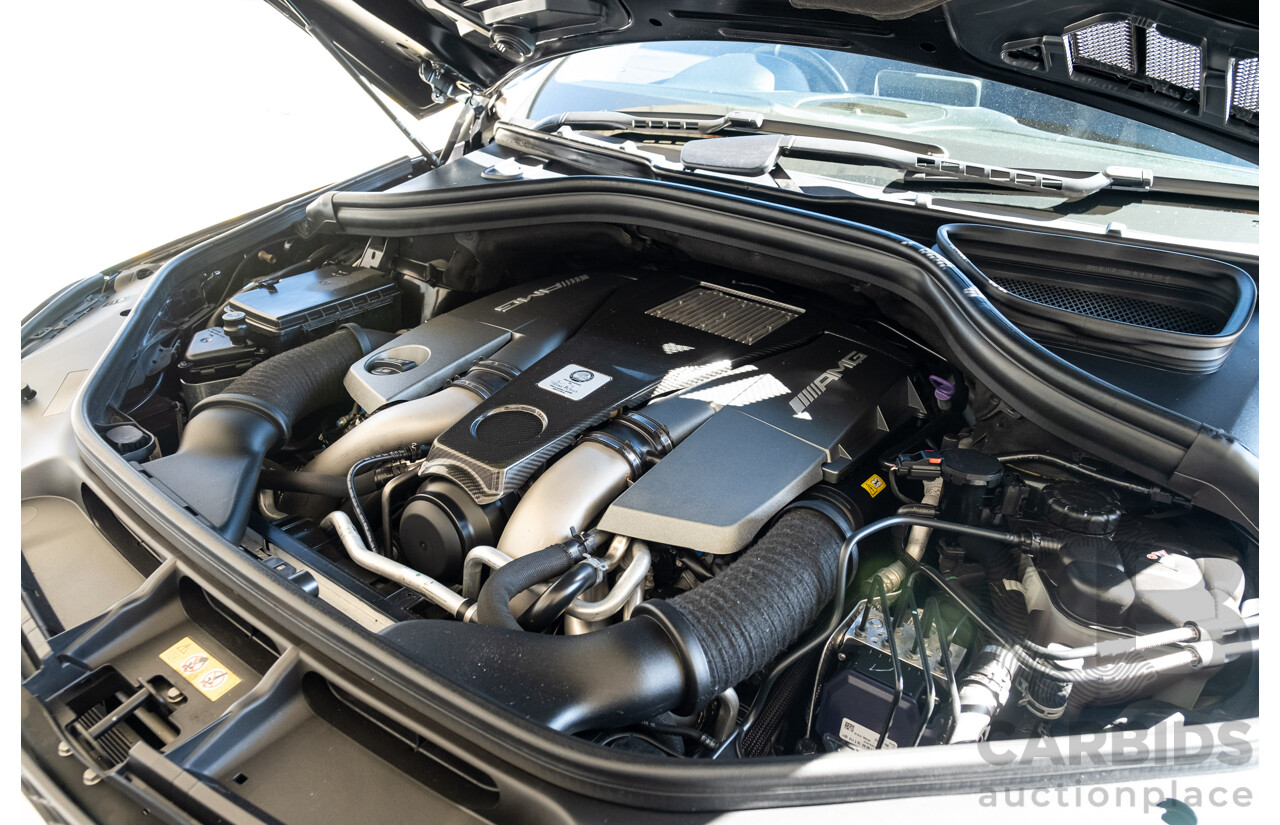 7/2016 Mercedes Benz GLE 63 S AMG C292 4Matic (AWD) 4d Coupe Obsidian Black Metallic Twin Turbo V8 5.5L