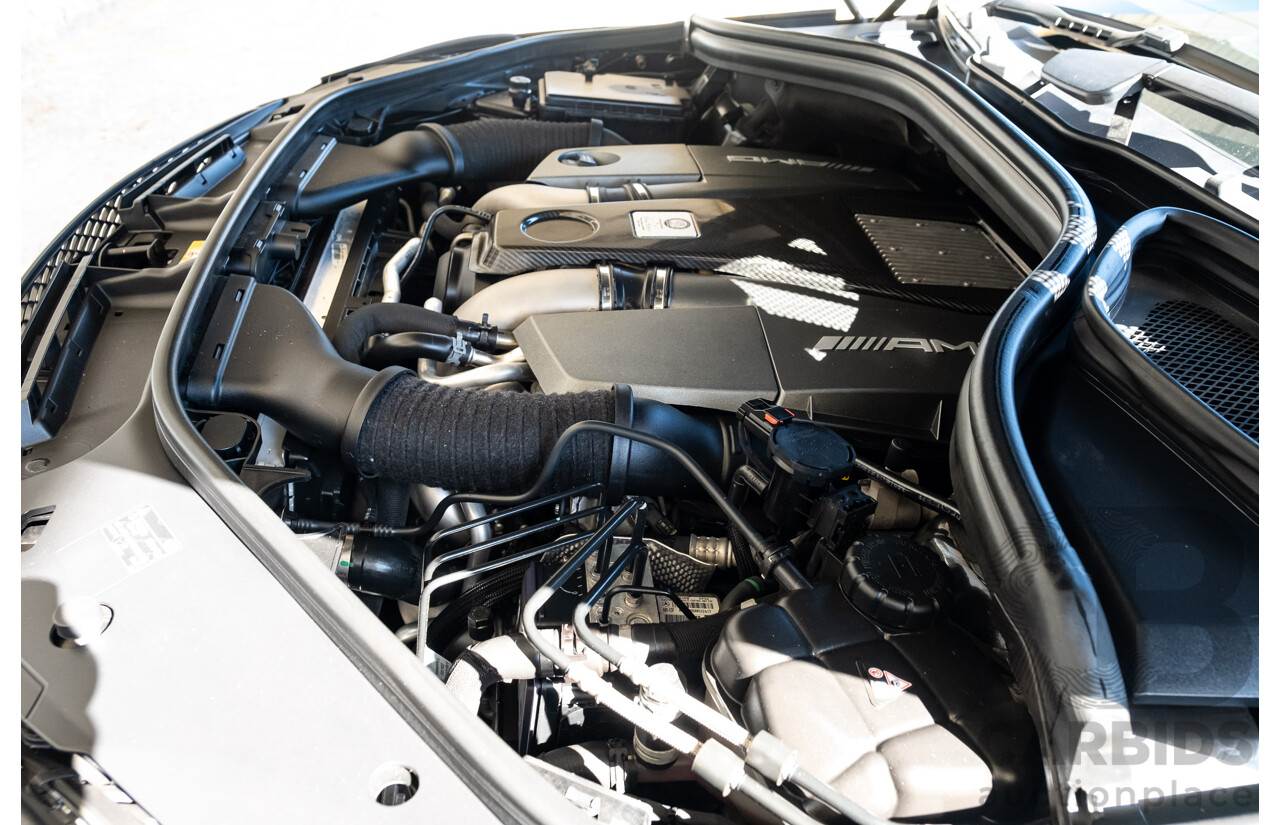 7/2016 Mercedes Benz GLE 63 S AMG C292 4Matic (AWD) 4d Coupe Obsidian Black Metallic Twin Turbo V8 5.5L