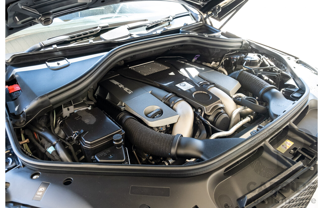 7/2016 Mercedes Benz GLE 63 S AMG C292 4Matic (AWD) 4d Coupe Obsidian Black Metallic Twin Turbo V8 5.5L