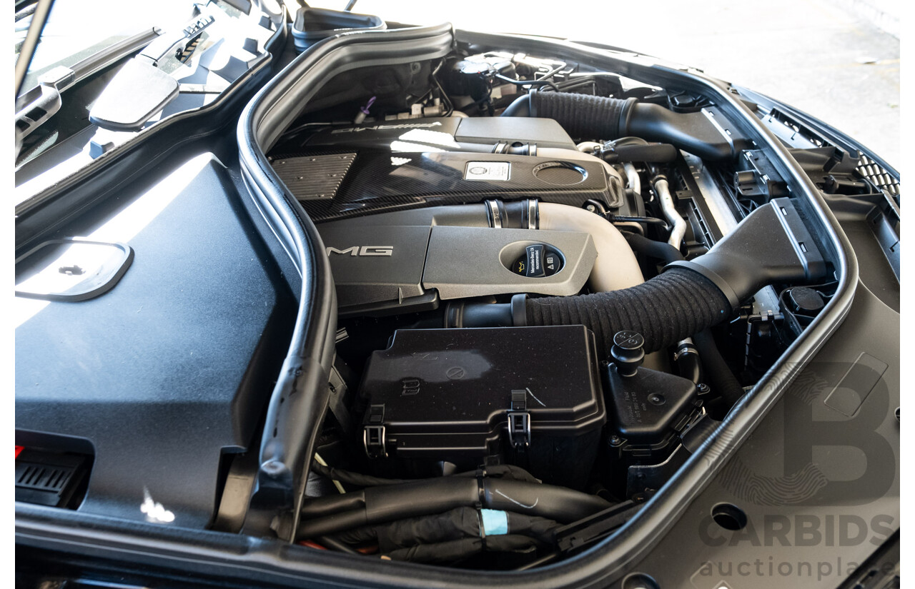 7/2016 Mercedes Benz GLE 63 S AMG C292 4Matic (AWD) 4d Coupe Obsidian Black Metallic Twin Turbo V8 5.5L