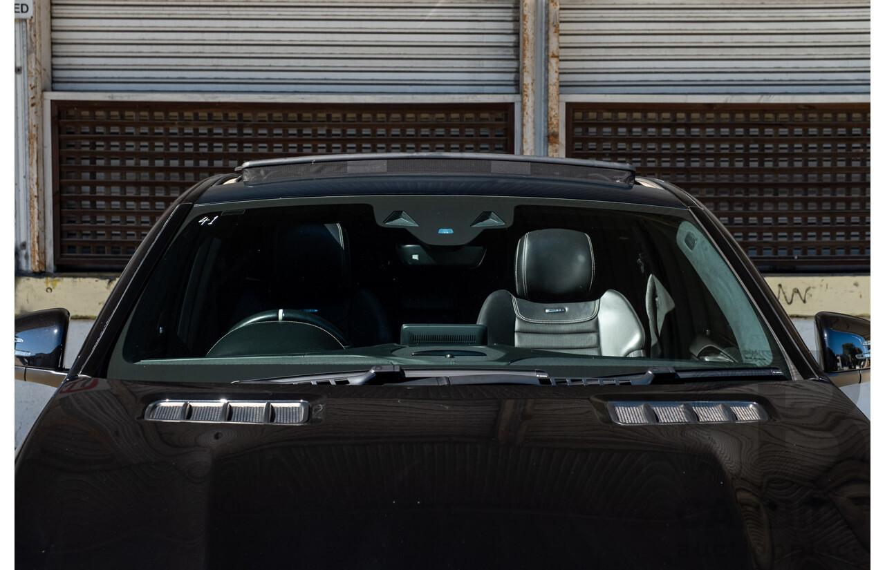 7/2016 Mercedes Benz GLE 63 S AMG C292 4Matic (AWD) 4d Coupe Obsidian Black Metallic Twin Turbo V8 5.5L