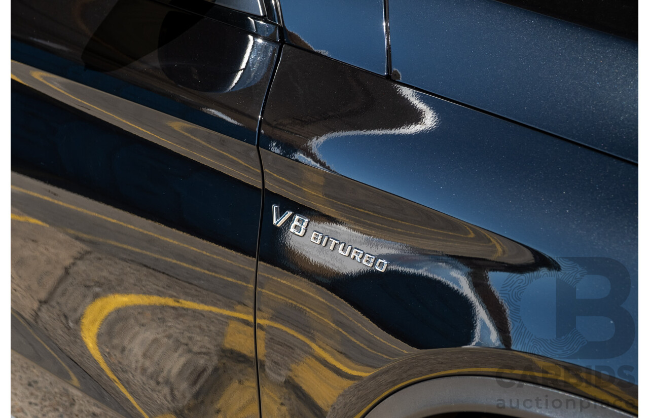 7/2016 Mercedes Benz GLE 63 S AMG C292 4Matic (AWD) 4d Coupe Obsidian Black Metallic Twin Turbo V8 5.5L