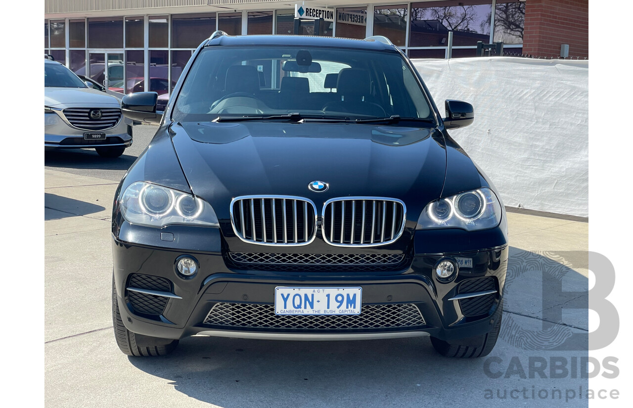 9/2013 BMW X5 Xdrive 40D Sport E70 4d Wagon Black 3.0L
