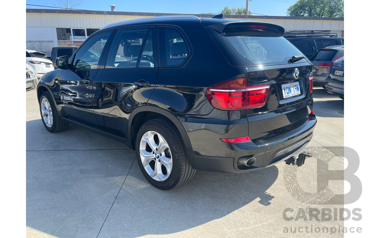9/2013 BMW X5 Xdrive 40D Sport E70 4d Wagon Black 3.0L