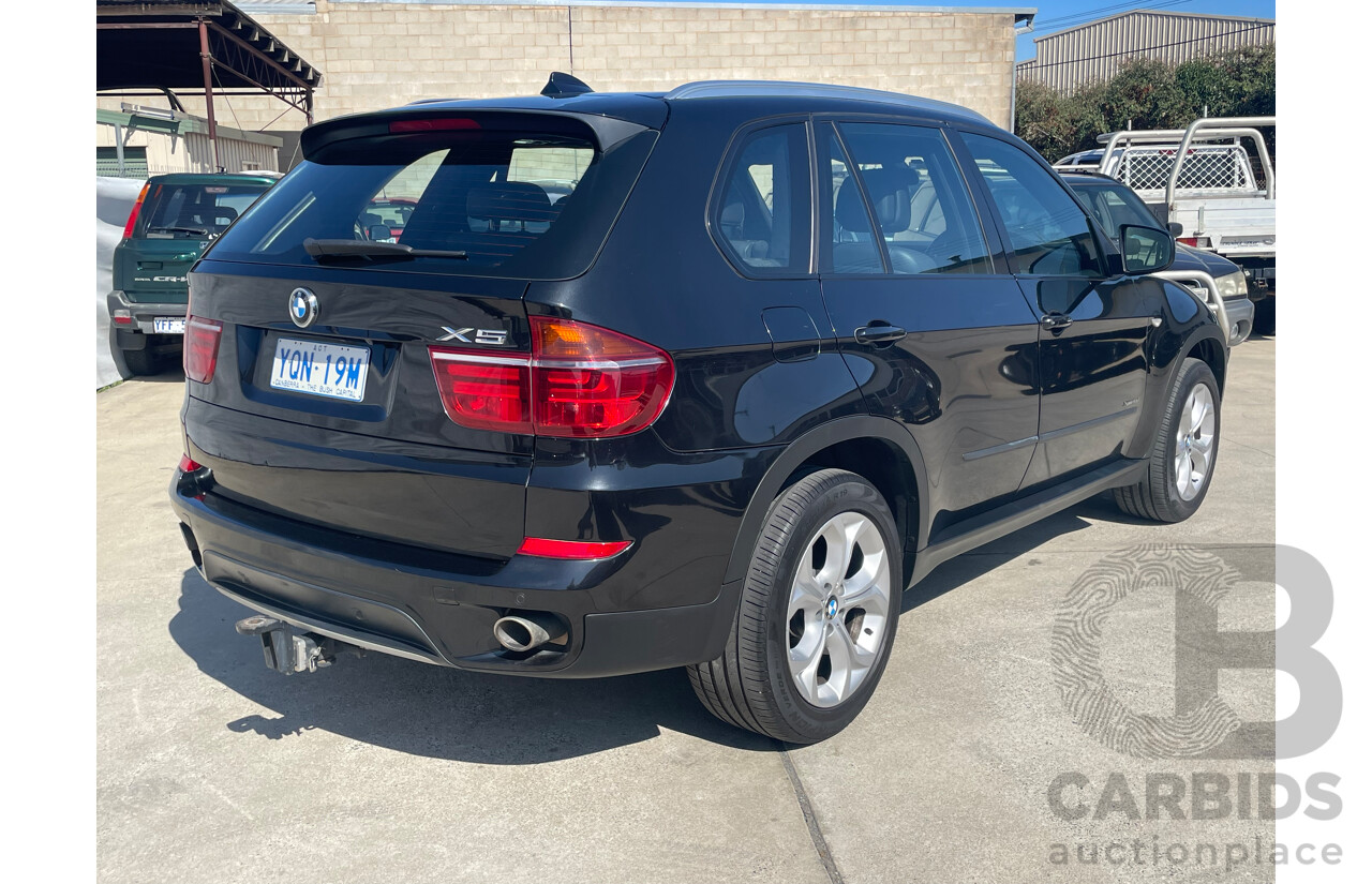 9/2013 BMW X5 Xdrive 40D Sport E70 4d Wagon Black 3.0L