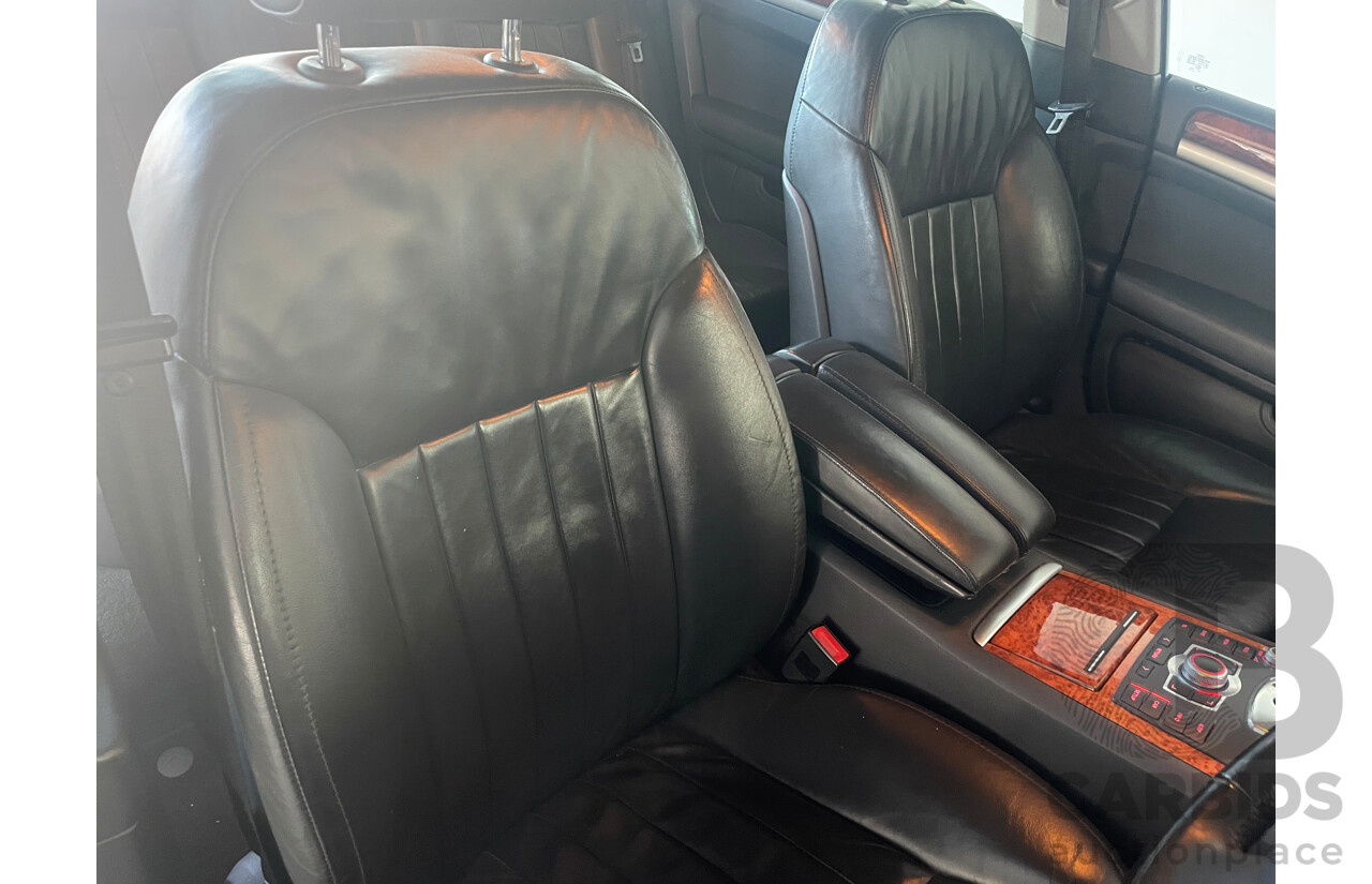 1/2008 Audi A8 3.2 Quattro 4E 4d Sedan Silver 3.1L