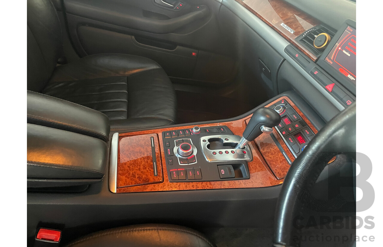 1/2008 Audi A8 3.2 Quattro 4E 4d Sedan Silver 3.1L