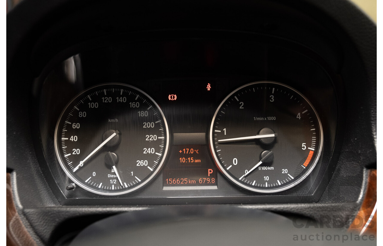 10/2010 BMW 320d Executive E90 MY10 LCI 4d Sedan White Turbo Diesel 2.0L