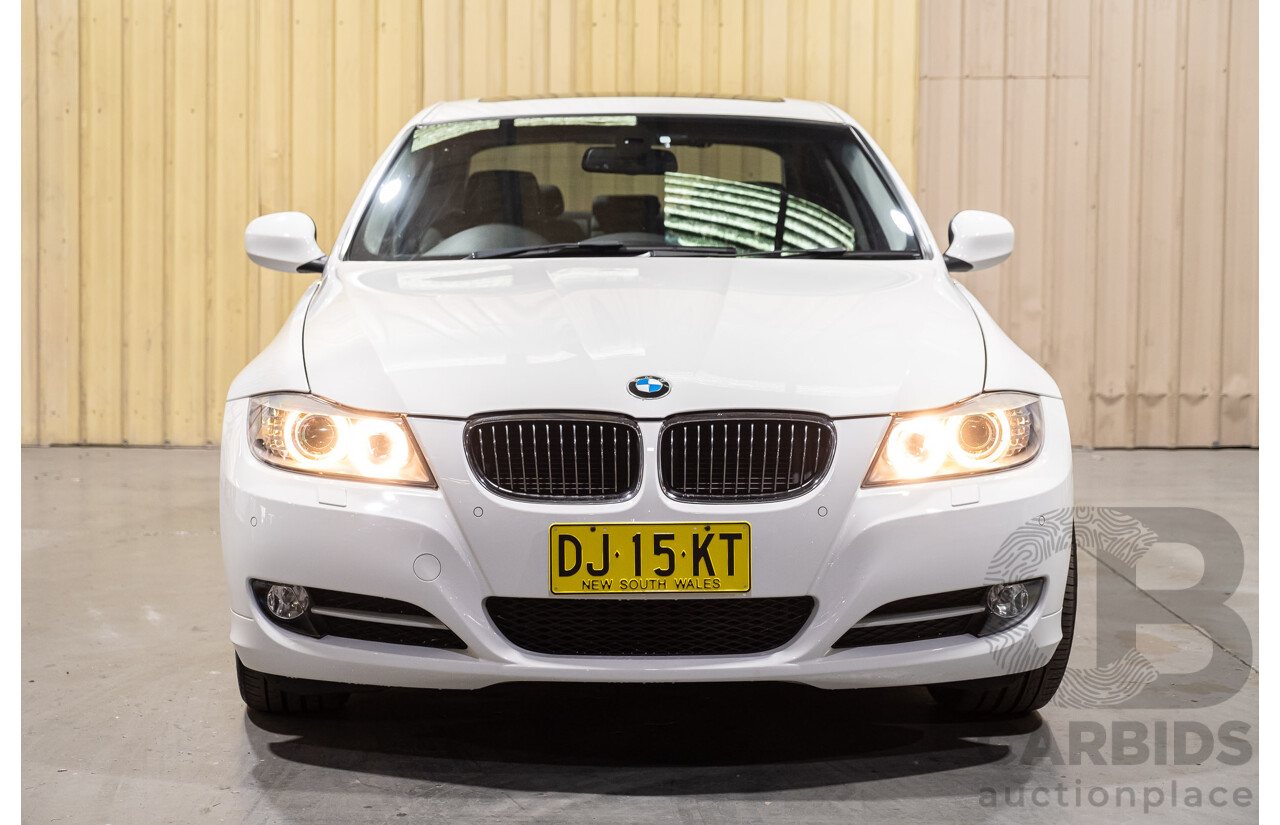10/2010 BMW 320d Executive E90 MY10 LCI 4d Sedan White Turbo Diesel 2.0L