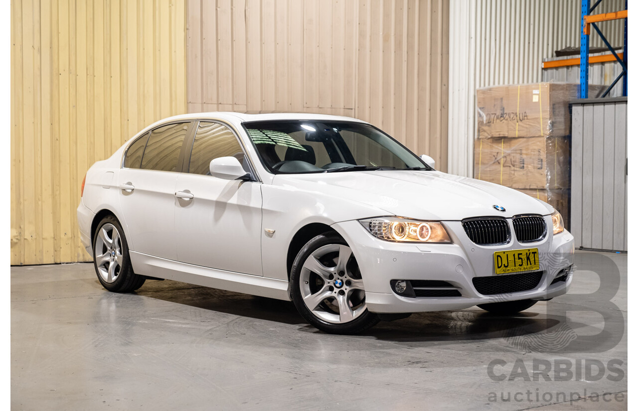 10/2010 BMW 320d Executive E90 MY10 LCI 4d Sedan White Turbo Diesel 2.0L