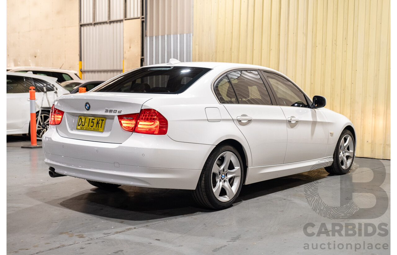 10/2010 BMW 320d Executive E90 MY10 LCI 4d Sedan White Turbo Diesel 2.0L