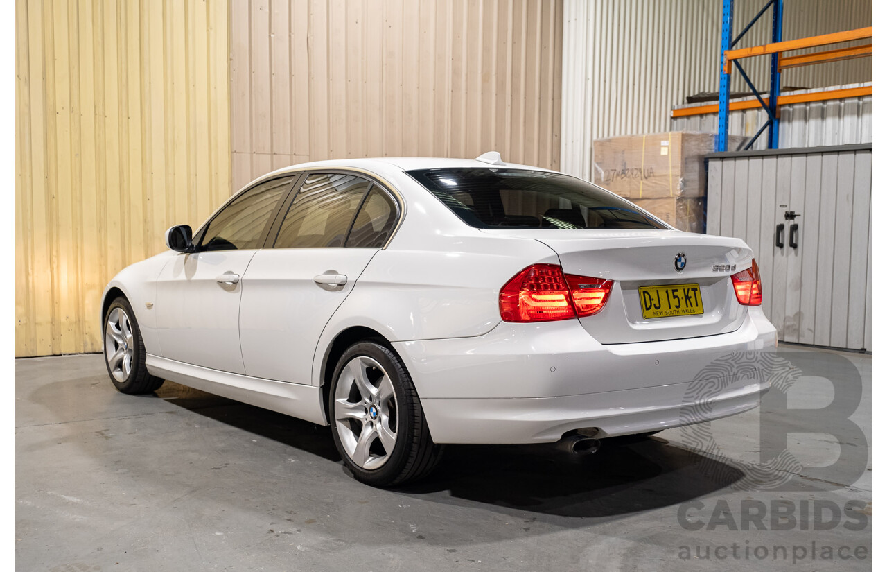 10/2010 BMW 320d Executive E90 MY10 LCI 4d Sedan White Turbo Diesel 2.0L