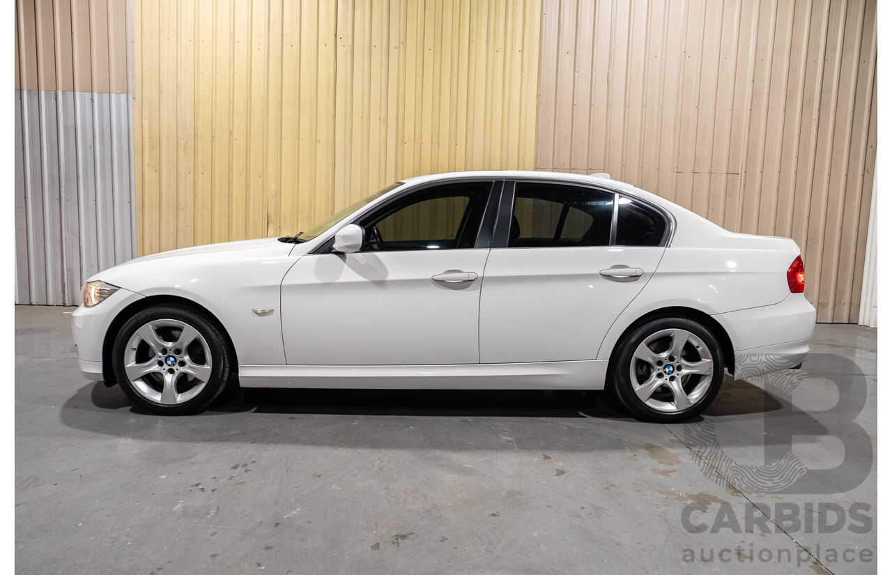 10/2010 BMW 320d Executive E90 MY10 LCI 4d Sedan White Turbo Diesel 2.0L