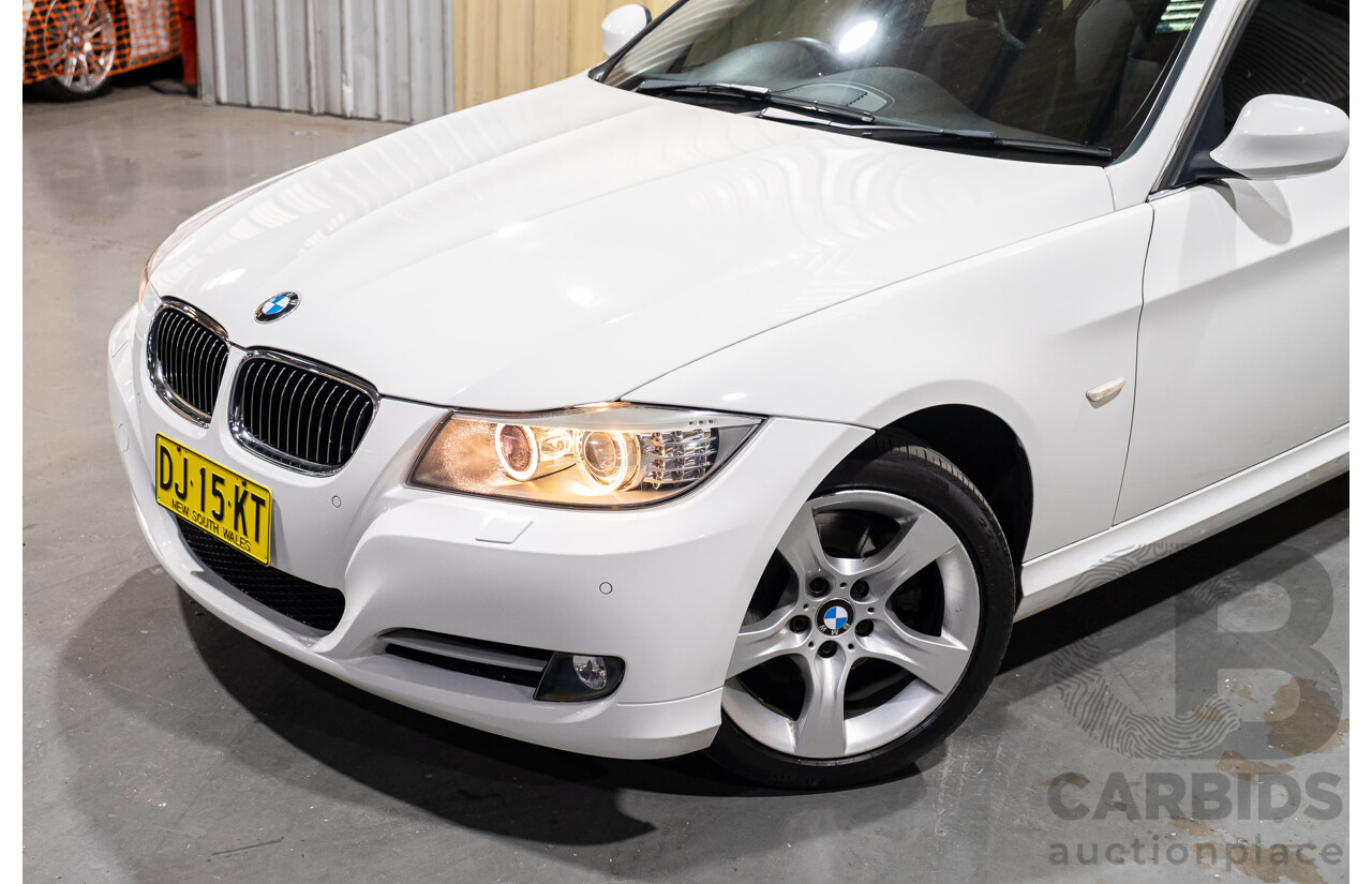 10/2010 BMW 320d Executive E90 MY10 LCI 4d Sedan White Turbo Diesel 2.0L