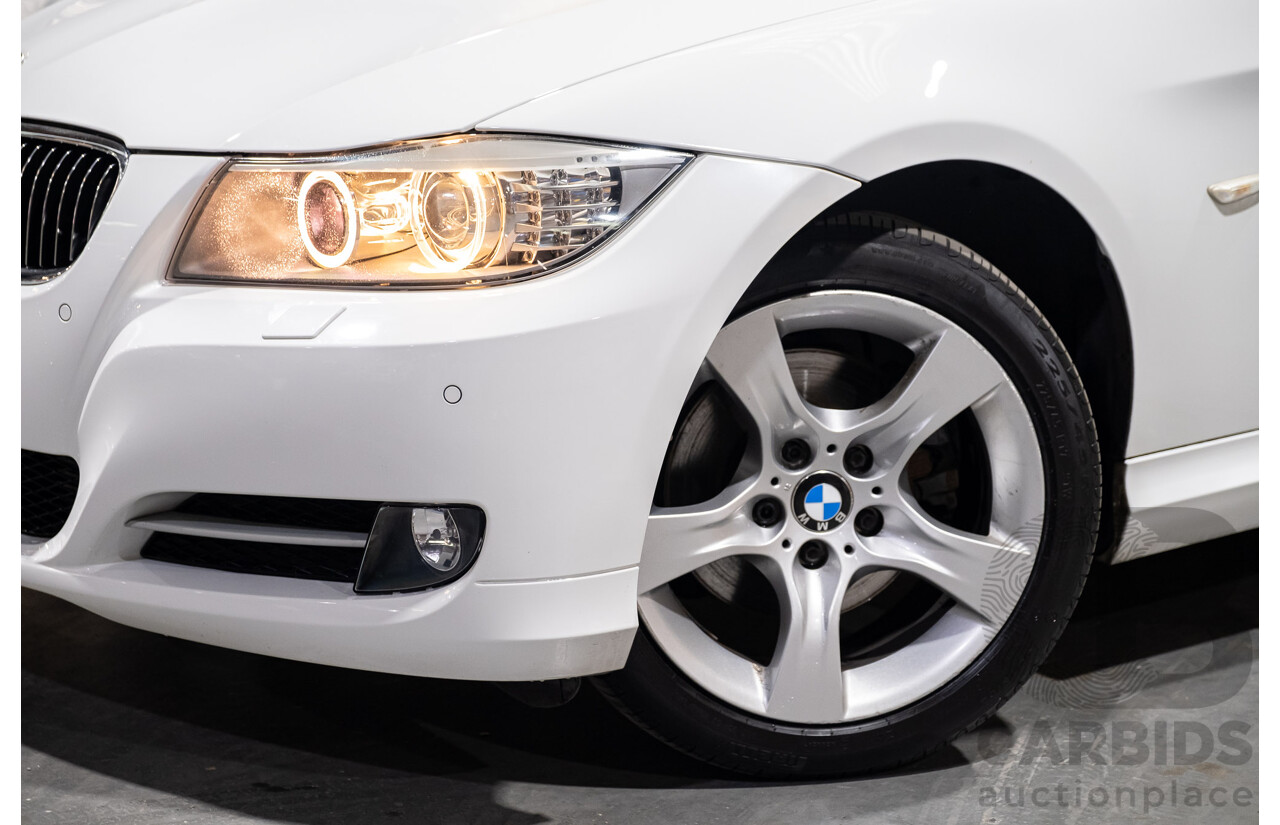 10/2010 BMW 320d Executive E90 MY10 LCI 4d Sedan White Turbo Diesel 2.0L