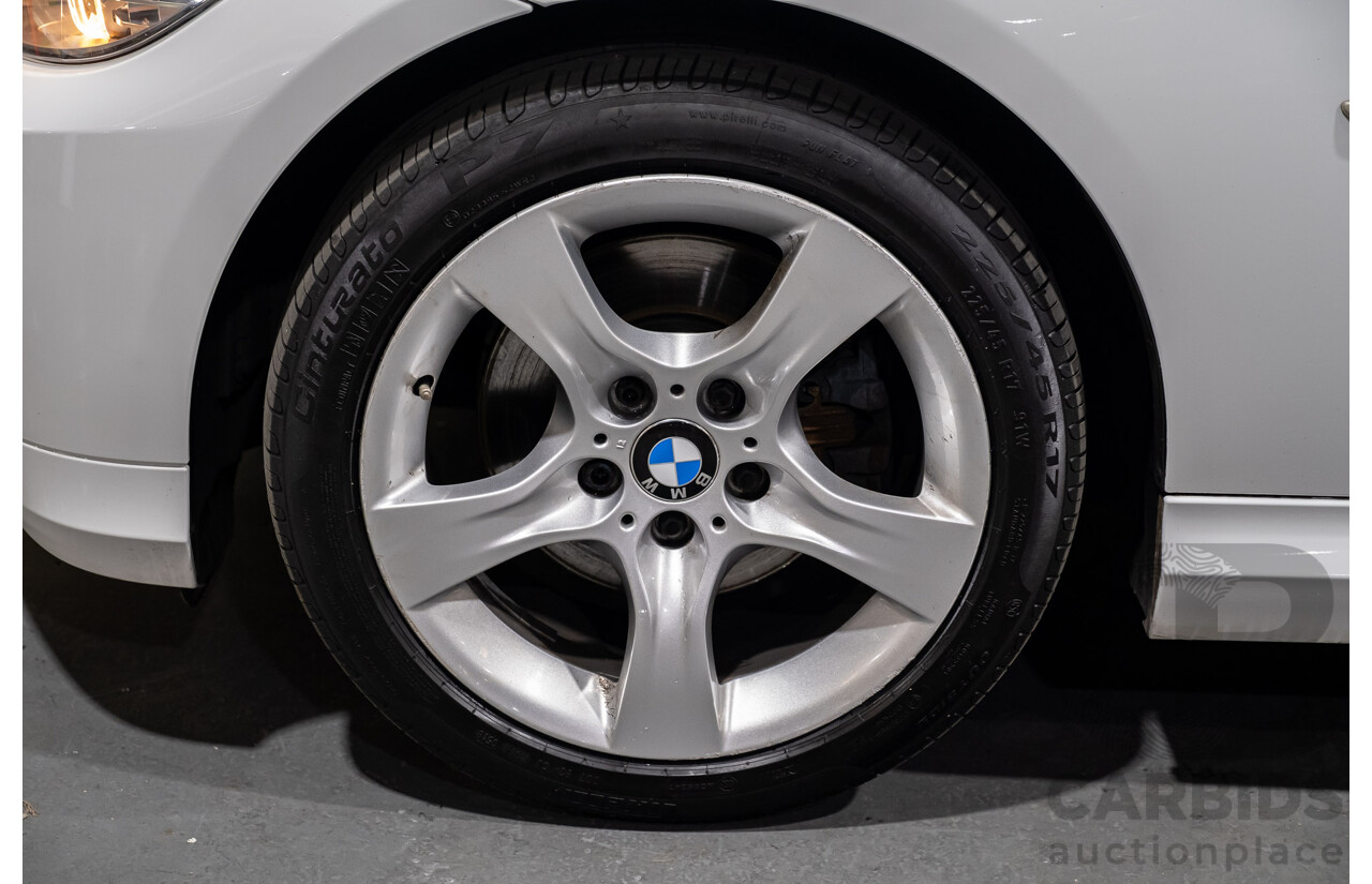 10/2010 BMW 320d Executive E90 MY10 LCI 4d Sedan White Turbo Diesel 2.0L