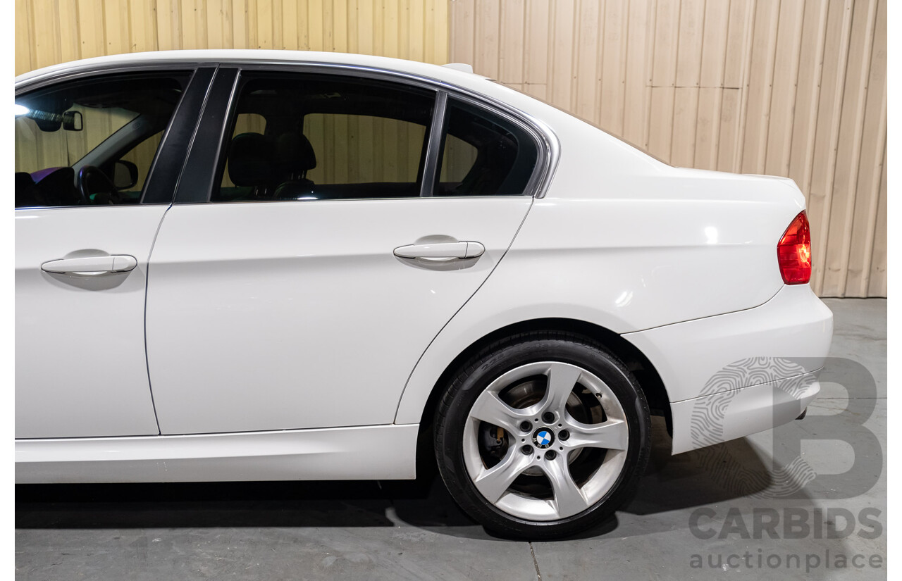 10/2010 BMW 320d Executive E90 MY10 LCI 4d Sedan White Turbo Diesel 2.0L