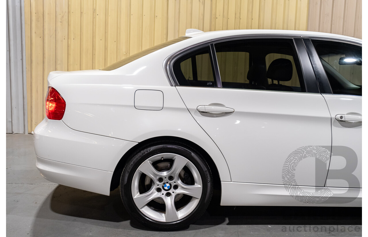 10/2010 BMW 320d Executive E90 MY10 LCI 4d Sedan White Turbo Diesel 2.0L