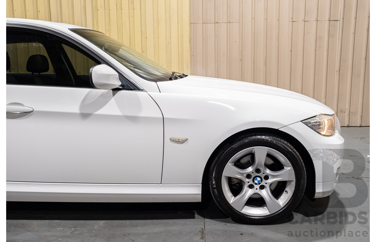 10/2010 BMW 320d Executive E90 MY10 LCI 4d Sedan White Turbo Diesel 2.0L