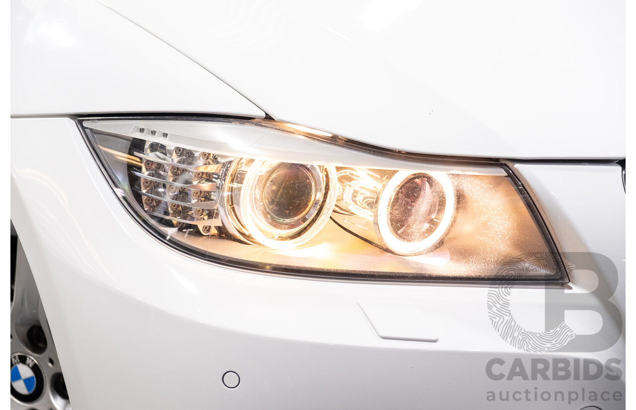 10/2010 BMW 320d Executive E90 MY10 LCI 4d Sedan White Turbo Diesel 2.0L